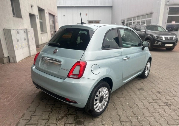 Fiat 500 cena 59900 przebieg: 500, rok produkcji 2023 z Brzeg małe 67